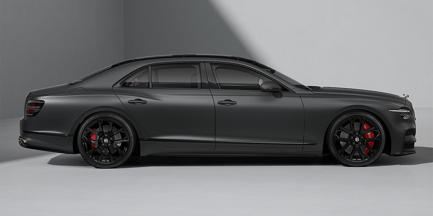 Feser-Graf Exclusive Cars GmbH | Bentley Nürnberg New Bentley Flying Spur S sedan in Anthracite Satin paint profile with 22" Sports wheels