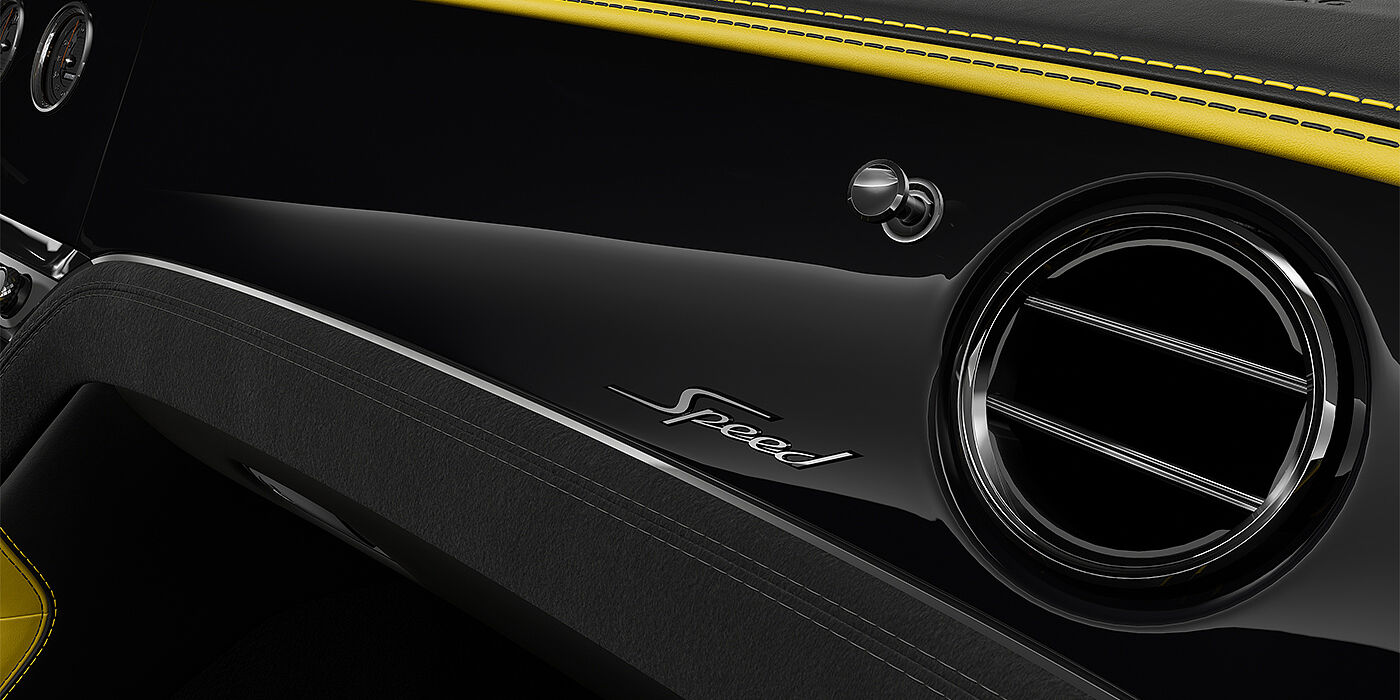 Feser-Graf Exclusive Cars GmbH | Bentley Nürnberg Bentley Continental GT Speed coupe veneer detail in Piano Black veneer