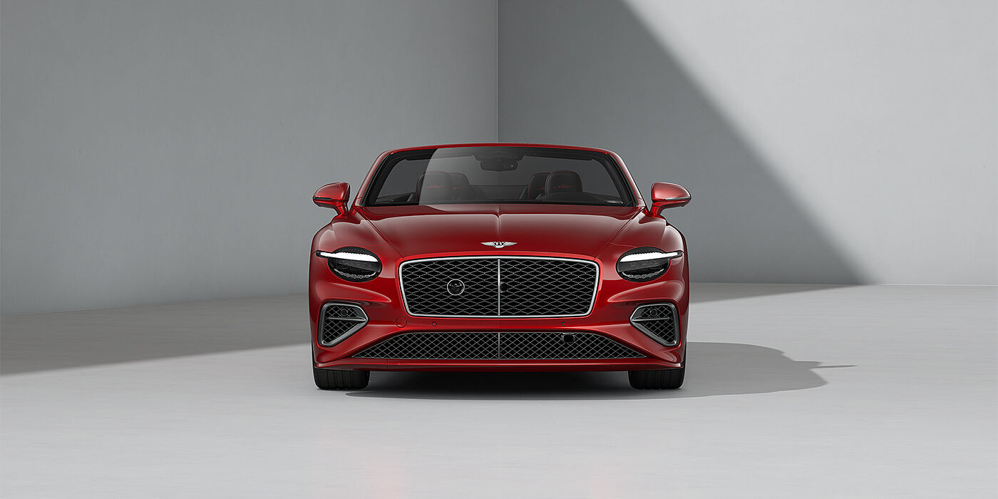 Feser-Graf Exclusive Cars GmbH | Bentley Nürnberg Bentley Continental GTC Speed convertible in Dragon Red paint and 22" swept spoke wheels - full front