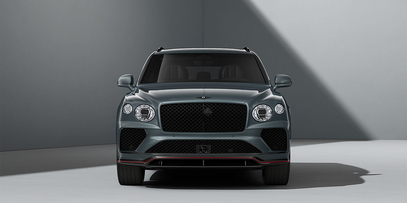 Feser-Graf Exclusive Cars GmbH | Bentley Nürnberg Bentley Bentayga Speed SUV in Storm Grey Satin paint and 23" Black Painted and Bright Machined Wheels - full front