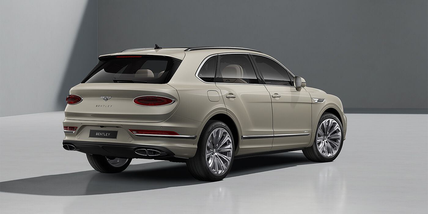 Feser-Graf Exclusive Cars GmbH | Bentley Nürnberg Bentley Bentayga Azure SUV in White Sand paint and 22" Ten Spoke Polished wheels - rear ¾