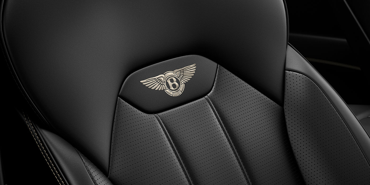 Emil Frey Exclusive Cars GmbH | Bentley Nürnberg Bentley Bentayga SUV seat detail in Beluga black hide