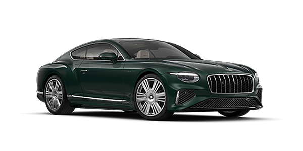 Feser-Graf Exclusive Cars GmbH | Bentley Nürnberg Bentley Continental GT Azure coupe in Veridian paint and 22" Azure wheels - front 3/4