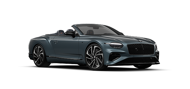 Feser-Graf Exclusive Cars GmbH | Bentley Nürnberg Bentley Continental GTC S convertible in Thunder blue paint front 3/4