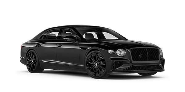 Feser-Graf Exclusive Cars GmbH | Bentley Nürnberg Bentley New Flying Spur Black Edition front three quarter in Onyx paint
