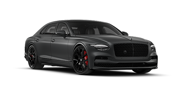 Feser-Graf Exclusive Cars GmbH | Bentley Nürnberg New Bentley Flying Spur S sedan in Anthracite Satin  paint front 3/4 with 22" Sports  wheels