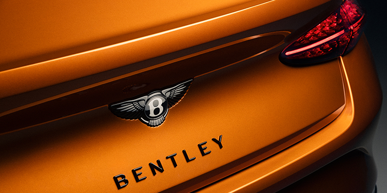 Feser-Graf Exclusive Cars GmbH | Bentley Nürnberg Bentley Continental GTC Black Edition convertible rear boot detail with Black Bentley Wings badge